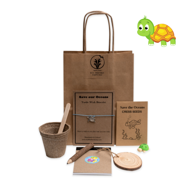 Save The Oceans Eco-Friendly party bag for kids