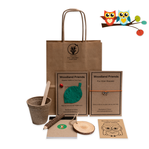 Woodland Friends Eco-Friendly party bag for kids