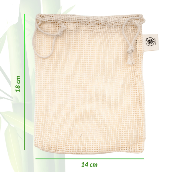 Cotton Laundry & Storage Bag - 100% organic cotton, mesh bag, mesh laundry  bag