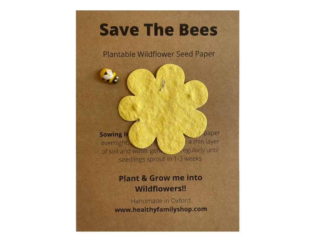 Plantable Seed Paper - Buttermilk Wildflower